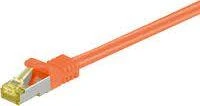 Equip Patchcord Cat 6a, SFTP, 5m, oranžinė (606606)