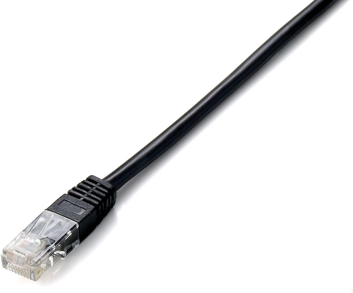 Equip Patchcord Cat5e, U/UTP, 7.5m, juoda (825455)