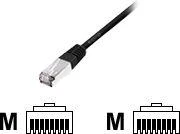 Equip Įrengti Patchcord Cat6, S/FTP, HF, 250MHz, 2m, Juodas (605591)