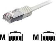 Equip Patchcord, S/FTP, Cat6, LSZH, 0.25m, balta (605513)