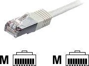 Equip Patchcord, S/FTP, Cat6, PIMF, 0.5m, balta (605517)