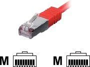 Equip Patchcord, S/FTP, Cat6, PIMF, 1m, raudona (605520)