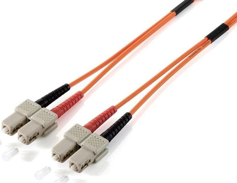 Equip Įrengti Fiber Optic Patchcord SC - SC, Duplex OS2, 1m (253331)