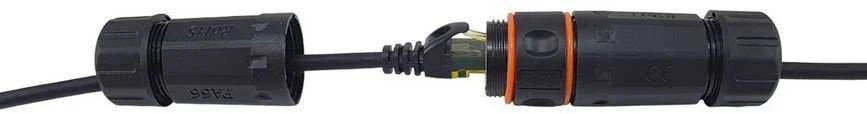 Equip 605112 tinklo kabelis Juoda 40 m Cat6a S/FTP (S-STP)