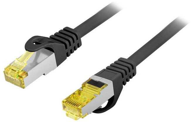 Equip Equip Patchkabel Cat6A Outdoor S/FTP 2xRJ45 0.50m sw LSZH Polybeutel