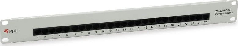 Equip 125296 komutacinė panelė 1U
