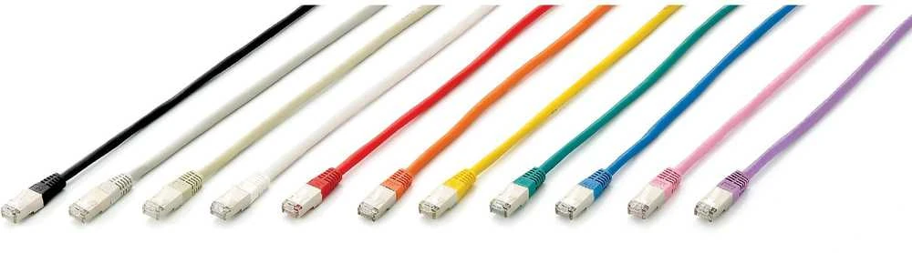 Equip Įrengti Patchcord, S / FTP, Cat6A, PIMF, HF, 1m, mėlyna (605830)