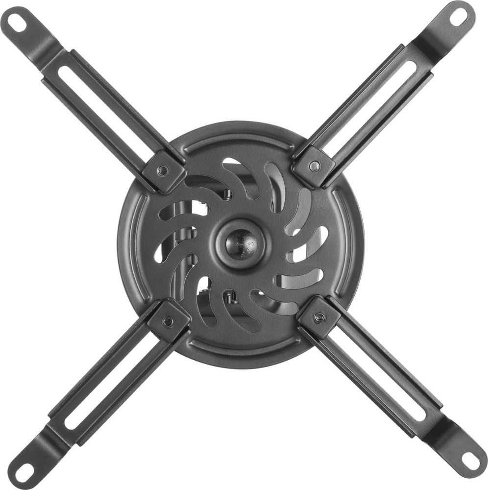 Equip Projektorius Ceiling Mount Bracket, Ceiling, 13.5kg, Juodas, Nerūdijantis plienas, -15 - 15°, 360°