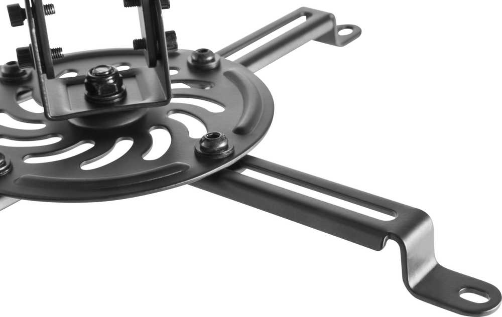 Equip Projektorius Ceiling Mount Bracket, Ceiling, 13.5kg, Juodas, Nerūdijantis plienas, -15 - 15°, 360°