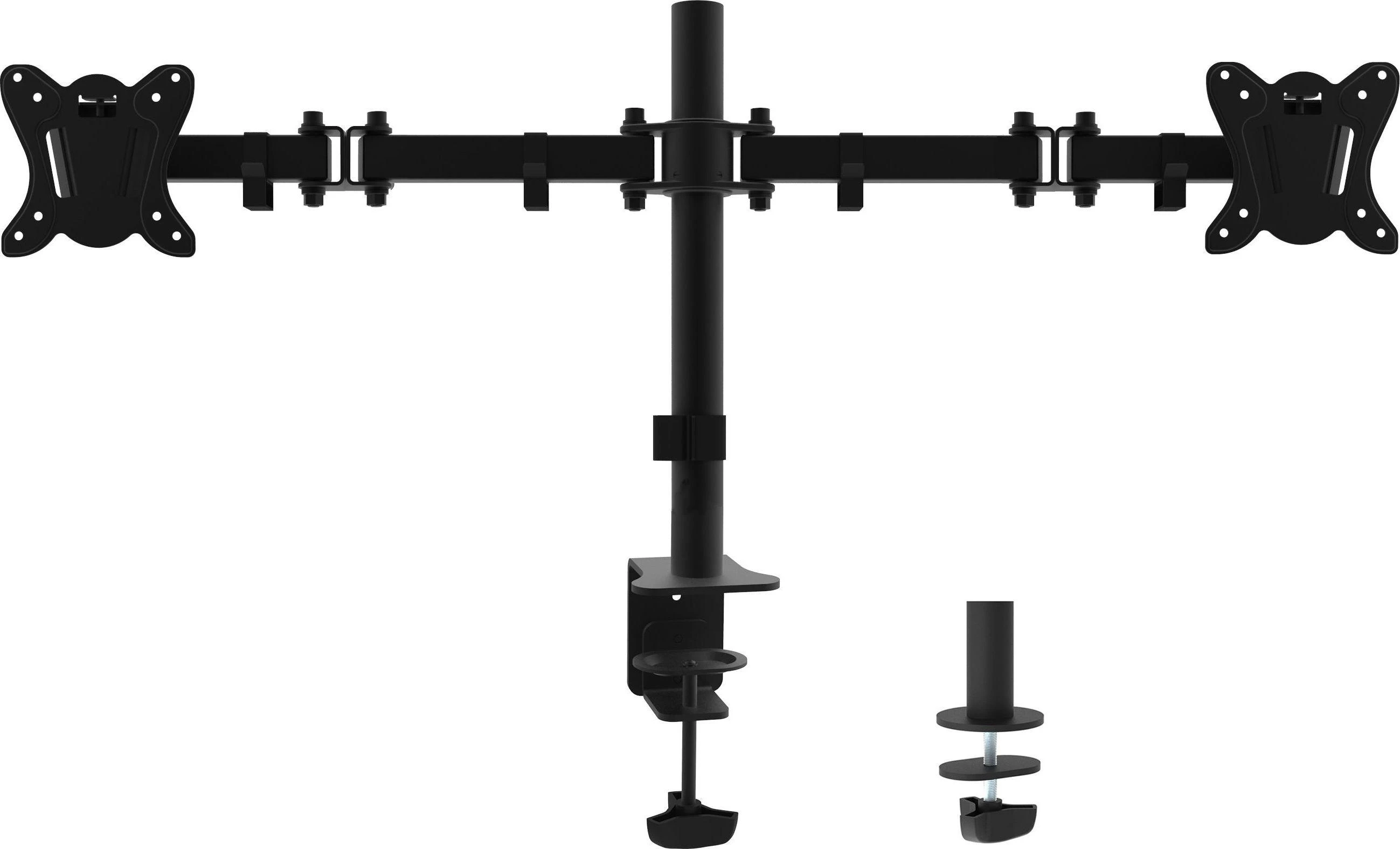 Equip 650152 monitoriaus laikiklis arba stovas 68,6 cm (27″) Stalas Juoda