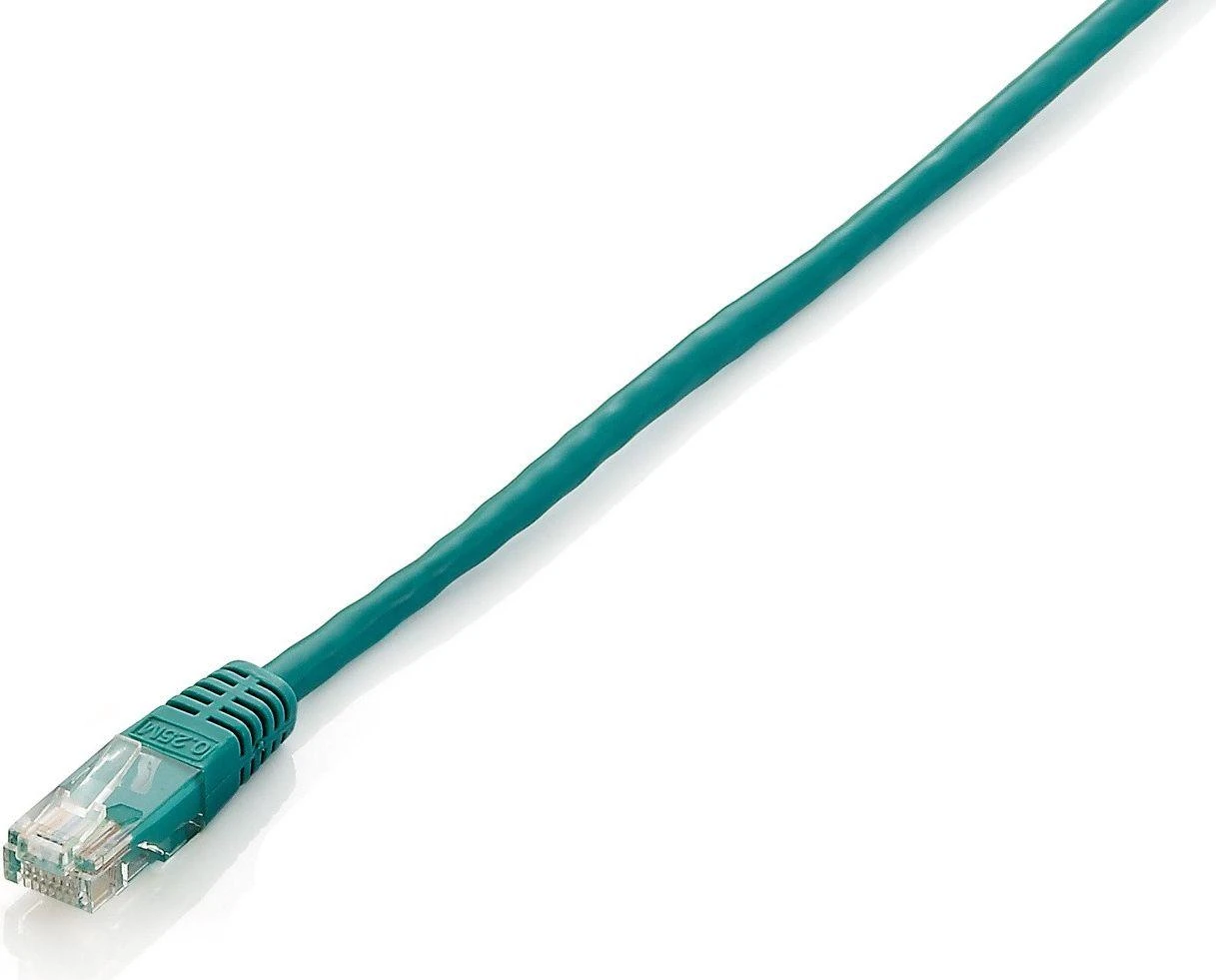 Equip RJ-45/RJ-45 kat.6 U/UTP Žalias 7.5m (625445)