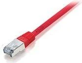 Equip RJ-45/RJ-45 kat.6a S/FTP Raudona 0.5m (605627)