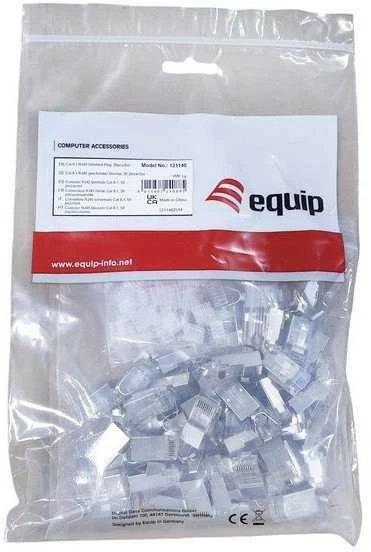 Equip 121148 laido jungtis RJ45 Sidabras