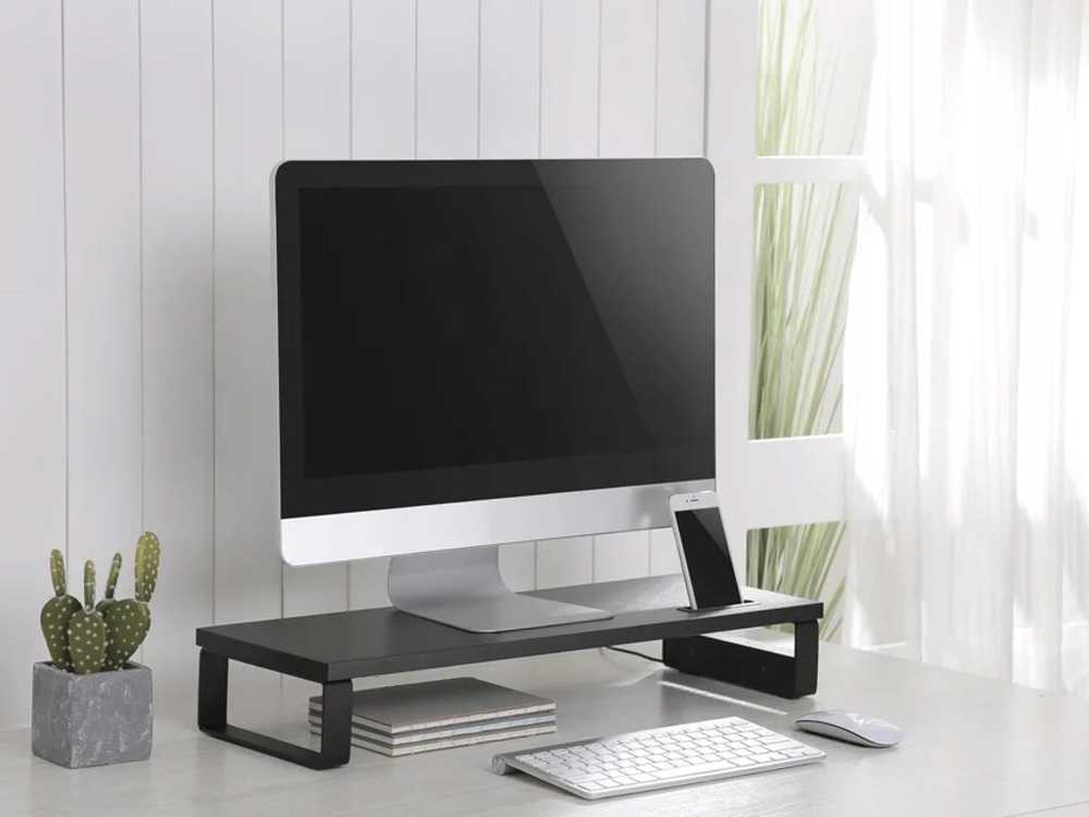 Equip 650881 monitoriaus laikiklis arba stovas Stalas Juoda