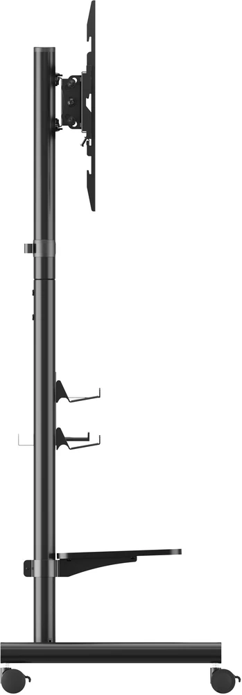 Laikiklis Equip Stovas grindinis 50''-90'' 1TFT 60kg Mobil+Padėklas sw