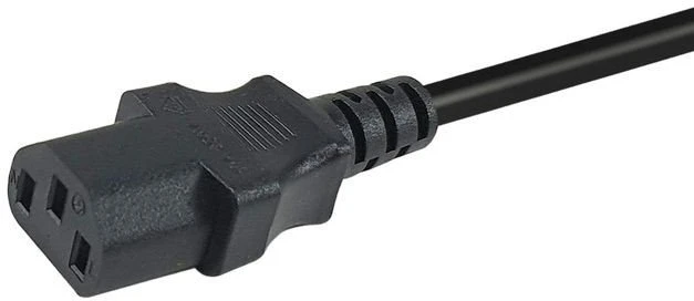 Kabelis zasilający Equip Equip Stromkabel C20->C13 St/Bu juodas 1.80m
