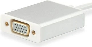 Equip USB įranga USB-C – VGA adapteris baltas (133451)