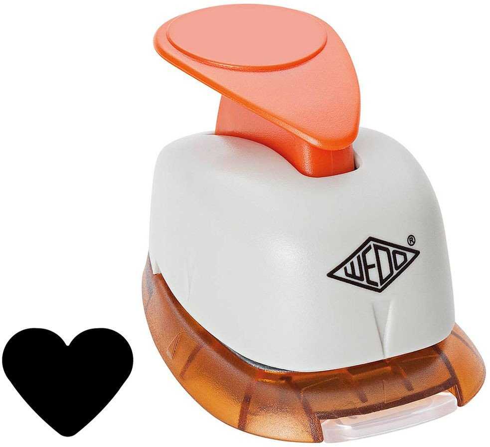 Equip WEDO Skylmušis didelės širdelės formos 2,4 x 2,0 cm žalia/auksinė