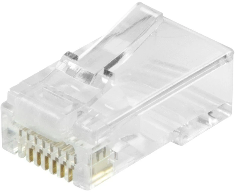 Equip RJ-45 kištukas permatomas (121173)