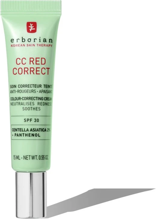 Erborian CC Raudona SPF30 Korektiškas 15ML