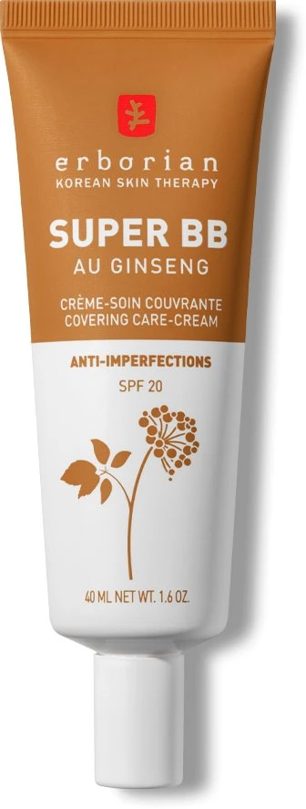 Erborian Super BB With Ginseng Caramel 40ml BB veido kremas