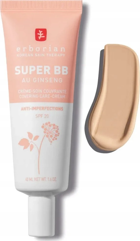 Erborian Super BB kremas su ženšeniu Clair 40ml
