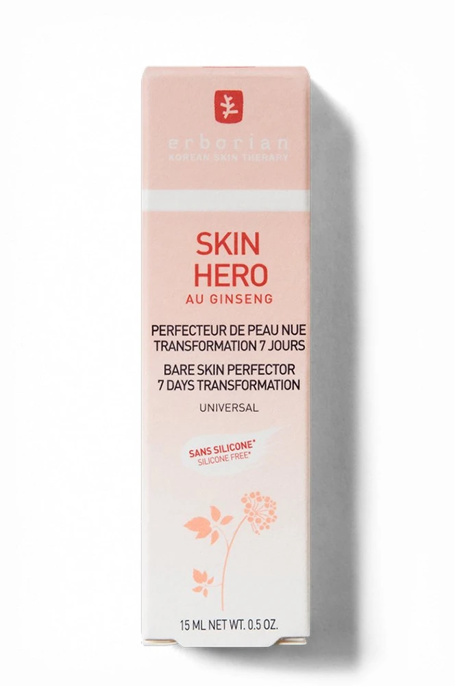 Hibridinis dieninis veido kremas su ženšenio ekstraktu Erborian Skin Hero 15ml
