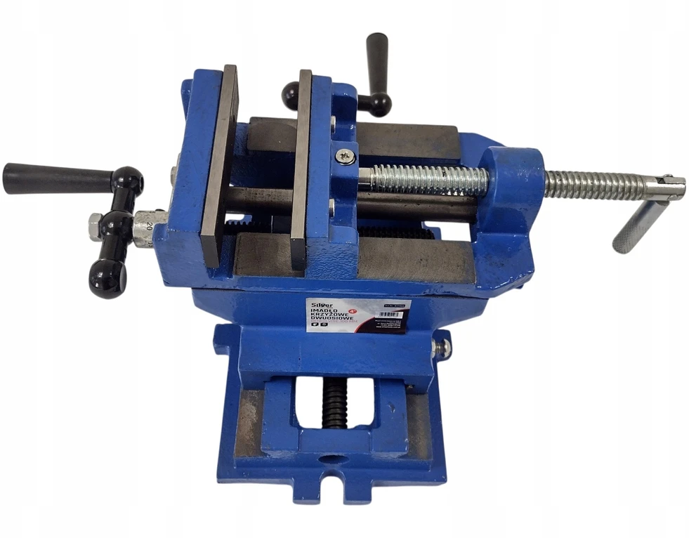 Erdi Dviašis spaustuvas 125 mm kryžminis staklinis dirbtuvių 10,5kg