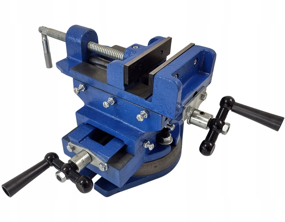 Erdi Dviašis sukamas teismas 100mm 360 kryžminis staklių 12kg