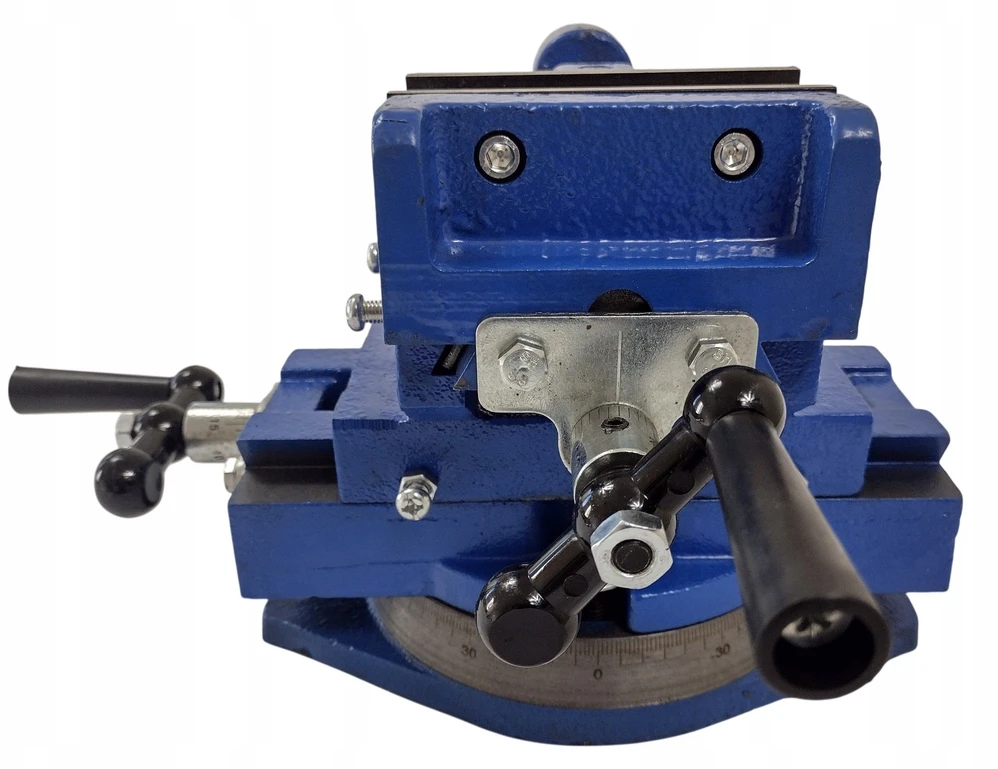 Erdi Dviašis sukamas teismas 100mm 360 kryžminis staklių 12kg