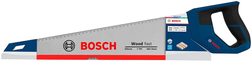 Bosch Rankinis pjūklas 550 mm, 7 TPI