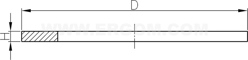 Ergom Tarpinė kabelio įvorei M20 UUPE 20M 100 vnt. (E03DK-02040100401)