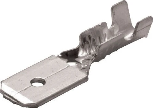 Ergom E10KN-01020200401 Jungties įdėklas W 6,3-1/0,8 NC E10KN-01020200401 /100 vnt./