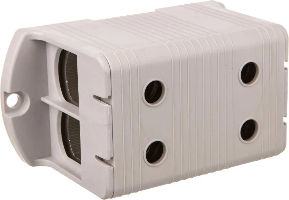 Ergom R34RR-07010021501 2 bėgių bėgio jungtis ZJUN 2x150 pilka R34RR-07010021501