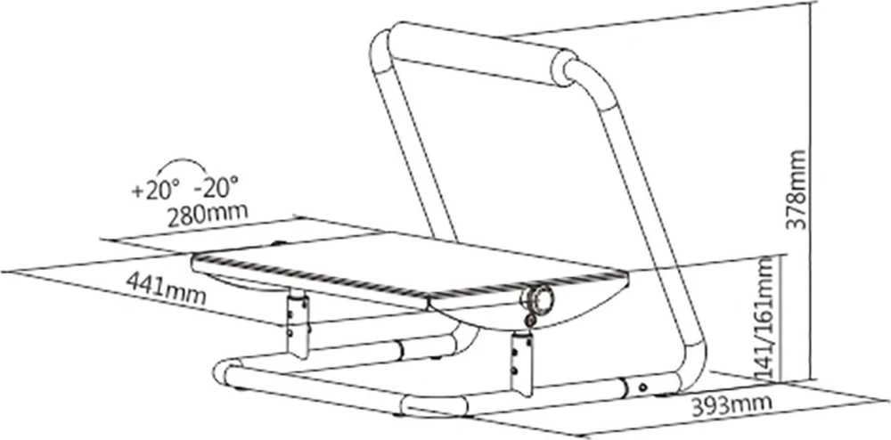 Ergonomiška „Powerton“ kojų bazė (WPEFR1)