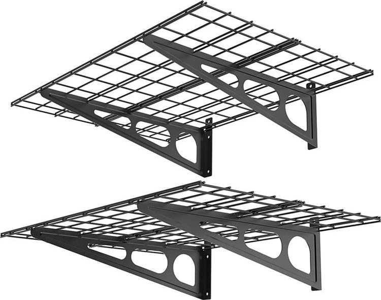 Laikiklis Fiber Mount Ergosolid PG24B - Pakabinama metalinė garažo lentyna. Tvirta iki 90 kg!