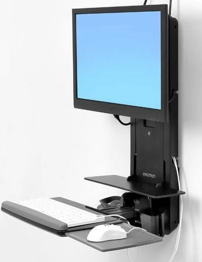 Ergotron Laikiklis 61-080-085/Patient Room VL18 STS WM Bk