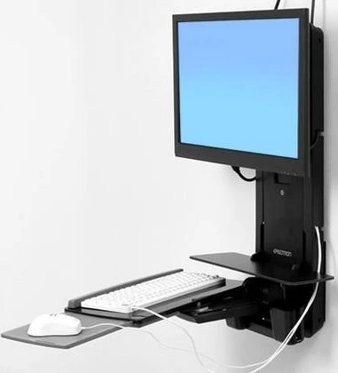 Ergotron Laikiklis 61-080-085/Patient Room VL18 STS WM Bk