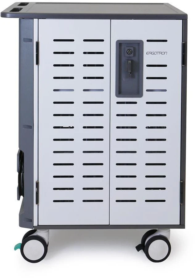 Ergotron Ergotron DM40-2009-2 spintelė nešiojamiesiems įrenginiams Laisvai pastatoma Sidabrinė