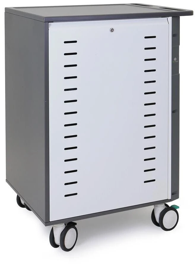 Ergotron Ergotron DM40-2009-2 spintelė nešiojamiesiems įrenginiams Laisvai pastatoma Sidabrinė