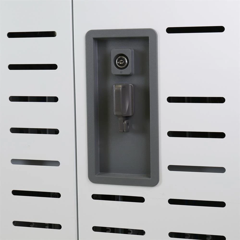Ergotron Ergotron DM40-2009-2 spintelė nešiojamiesiems įrenginiams Laisvai pastatoma Sidabrinė