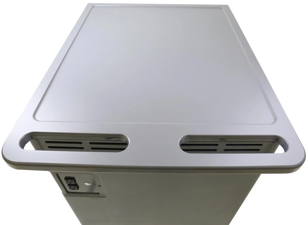 Ergotron Ergotron DM40-2009-2 spintelė nešiojamiesiems įrenginiams Laisvai pastatoma Sidabrinė