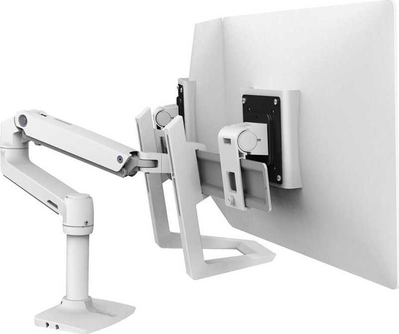 Laikiklis Ergotron Ergotron LX Dual Direct Handle Kit - monitoriaus reguliavimo rankena skirta LX Dual serijos rankenoms (balta)