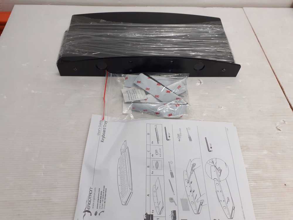 Laikiklis Ergotron Keyboard drawer - juodas