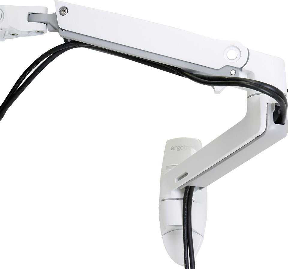 Ergotron LX serijos LX sieninis monitoriaus laikiklis (baltas), varžtai, 11,3kg, 50,8 cm (20"), 86,4 cm (34"), 100 x 100 mm, baltas