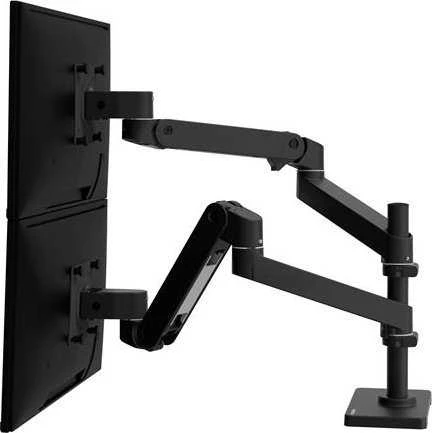 Ergotron LX Pro Series 45-690-292 Monitoriaus laikiklis / stovas 68,6 cm (27") Stalinis Juodas