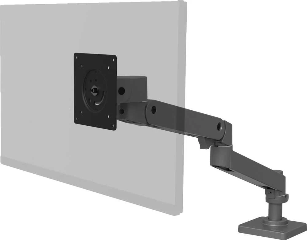 ERT Ergotron LX Pro Series 45-682-293 monitoriaus laikiklis arba stovas 86,4 cm (34″) Stalas Tamsiai Pilka