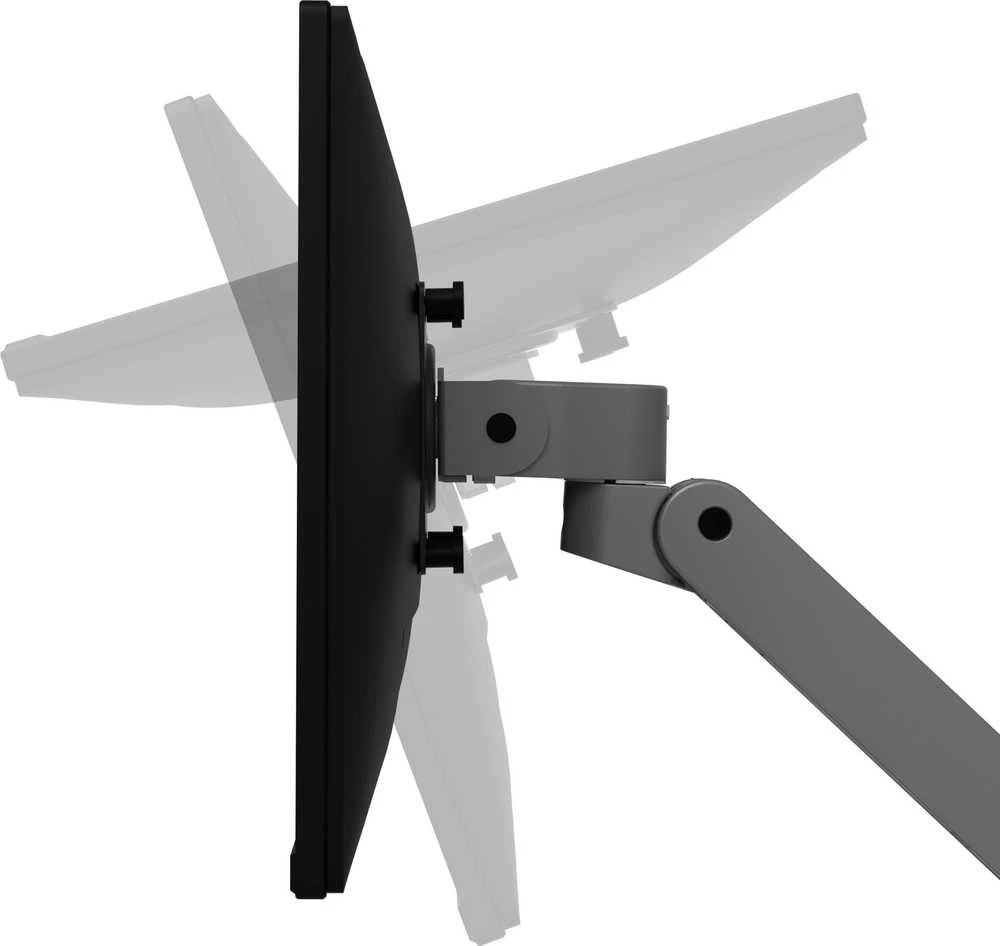 ERT Ergotron LX Pro Series 45-682-293 monitoriaus laikiklis arba stovas 86,4 cm (34″) Stalas Tamsiai Pilka
