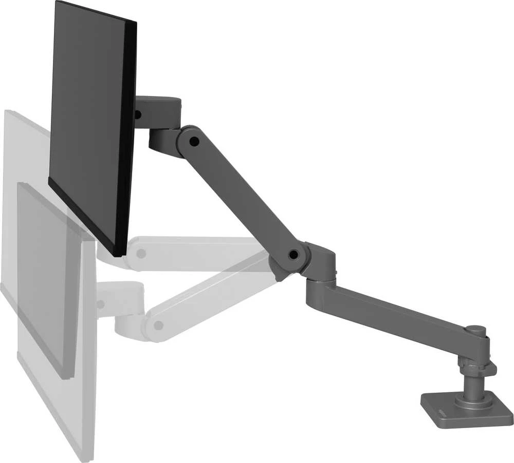 ERT Ergotron LX Pro Series 45-682-293 monitoriaus laikiklis arba stovas 86,4 cm (34″) Stalas Tamsiai Pilka