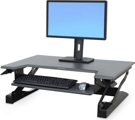 Laikiklis Ergotron WorkFit-T - Nerūdijantis plienas - Juodas - 15.9kg - 380 mm - 22.3kg - 980 x 710 x 216 mm